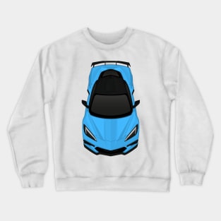 C8 Light-blue Crewneck Sweatshirt